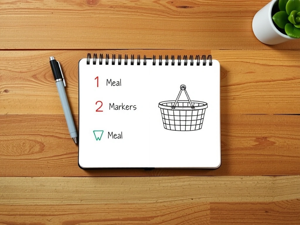 Handgezeichneter Plan